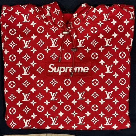 is there a black supreme louis vuitton box logo|louis vuitton supreme box logo.